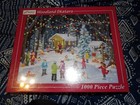 Vermont Christmas Company 1000 Pc Jigsaw Woodland Skaters NIB