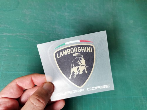 Lamborghini Squadra Corse X1 vinilo decal sticker vinyl adesivi autocollant ステッ - Foto 7 di 8