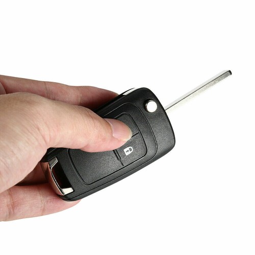 2-Button Car Replacement Flip Key Housing For Opel Astra J Corsa E Insignia UK - Picture 6 of 7