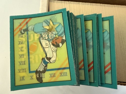 Score 1990 Collector Set NFL Football Series 1 (1-330) con carte SB Trivia - Foto 3 di 3