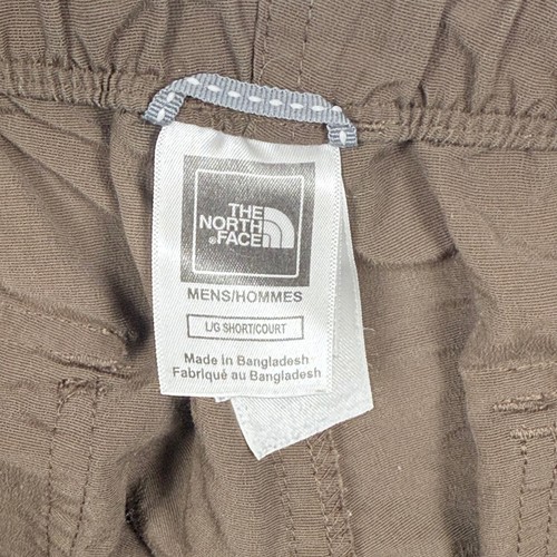 The North Face Convertible Cargo Hiking Pants Outdoor Brown Belted Mens - Picture 10 of 12
