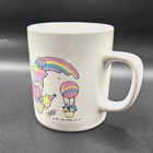 Vintage 1984 Sanrio RAINBOW CIRCUS Mug Made in Japan Rare Ceramic Coffee Cup — photo 2
