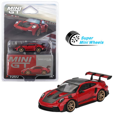 Mini GT 1:64 Porsche 911 (992) GT3 RS Weissach Package   Guards Red #1060
