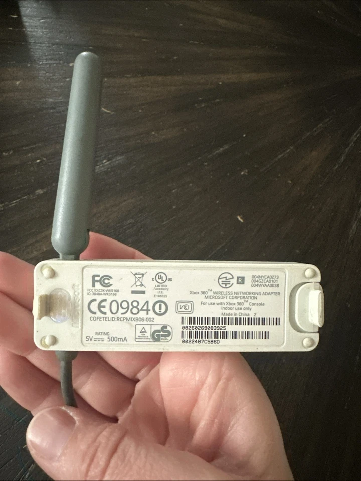 Official Microsoft XBOX 360 Wireless Networking Adapter Internet WiFi Connection - Image 3 of 4
