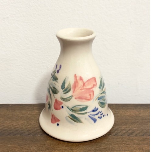 Vintage, Handmade, Floral, Ceramic, Bud Vase