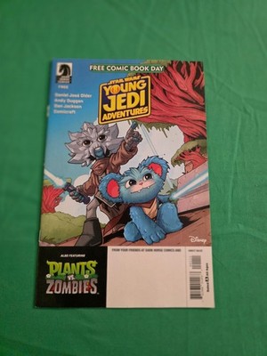 Dark Horse Comic Star Wars Young Jedi Features Plants Vs Zombies Bag/Board Gift