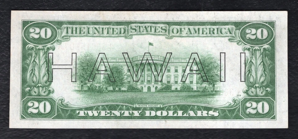 FR. 2305 1934-A $20 “HAWAII” FRN FEDERAL RESERVE NOTE GEM UNCIRCULATED - Image 2 of 2