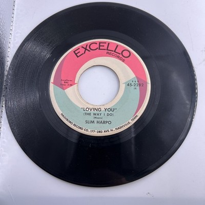 45 RPM Record - Slim Harpo I'm Your Bread Maker, Baby / Loving You