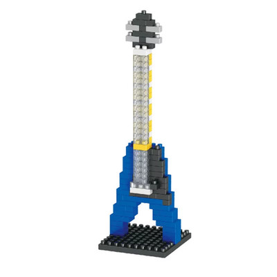 MOC Musikinstrument Bausteine Musikserie ABS Kunststoff Mini Klavier Gitarre