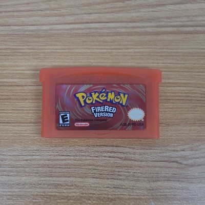 Pokemon FireRed Version- GBA