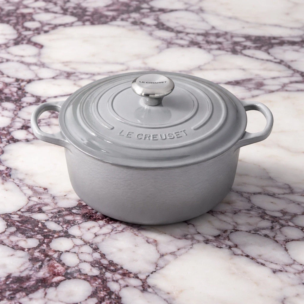 Le Creuset French Gray 2.75-Qt. Shallow Round Dutch Oven