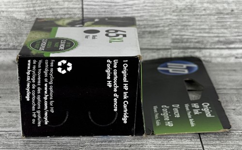 Cartucho de tinta negro original HP 65XL CADUCADO MARZO 2023 nuevo en caja - Imagen 5 de 8