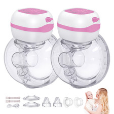 Bpa-Free Portable 2Pcs Electric Breast Pumps Hands Free Wearable Breast