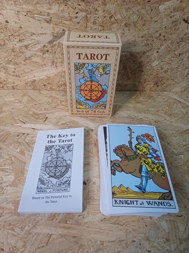 TAROT CARDS DECK 78 Cards Pamela Coleman Smith A.E WAITE Digitized Designs - Picture 1 of 9