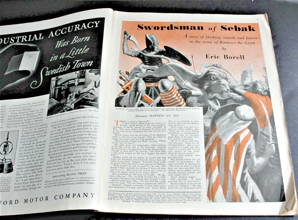 The Youth's Companion Combined with American Boy June 1935 Magazine . Foto 3 de 4