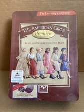 Vintage 1998 The Learning Company The American Girls Premier 2nd Edition CD-ROM