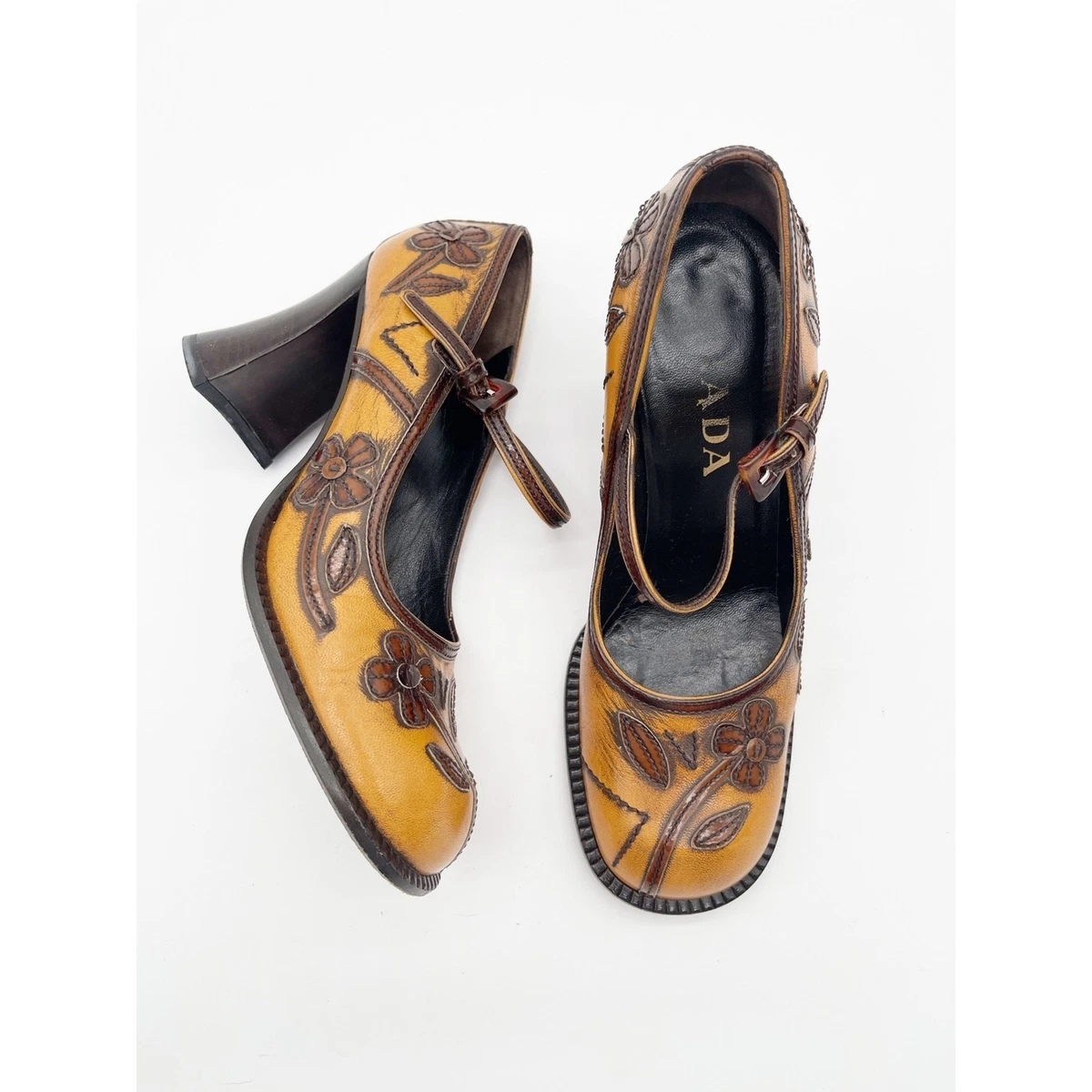 PRADA Leather Upper Pump Heels for Women with Vintage for sale | eBay