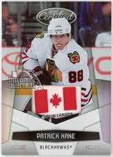 Patrick Kane 2010-11 Panini Certified Canada Flag Logo Tag Patch Card #32 1/1