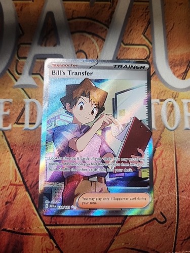 Bill's Transfer Scarlet & Violet 151 194/165 Ultra Rare Full Art NM Pokemon