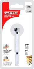 NEW Diablo FB-003 Forstner Bit 1/2" Dia. x 3-1/2" L Steel 1/4" Round Shank~Fr.Sh