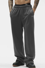 alo men anthracite accolade straight sweatpants size medium MSRP 138