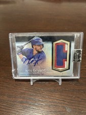 Topps 2018 Dynasty Autograph Patch Kris Bryant AP-KB3 Cubs /10 Baseball