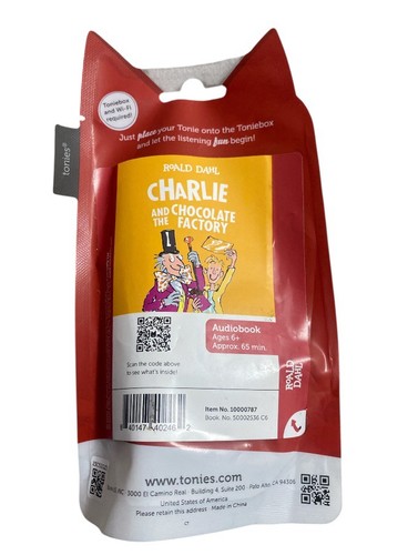 Tonies Roald Dahl Charlie And The Chocolate Factory Audio Play Tonie Figurine - Picture 2 of 2