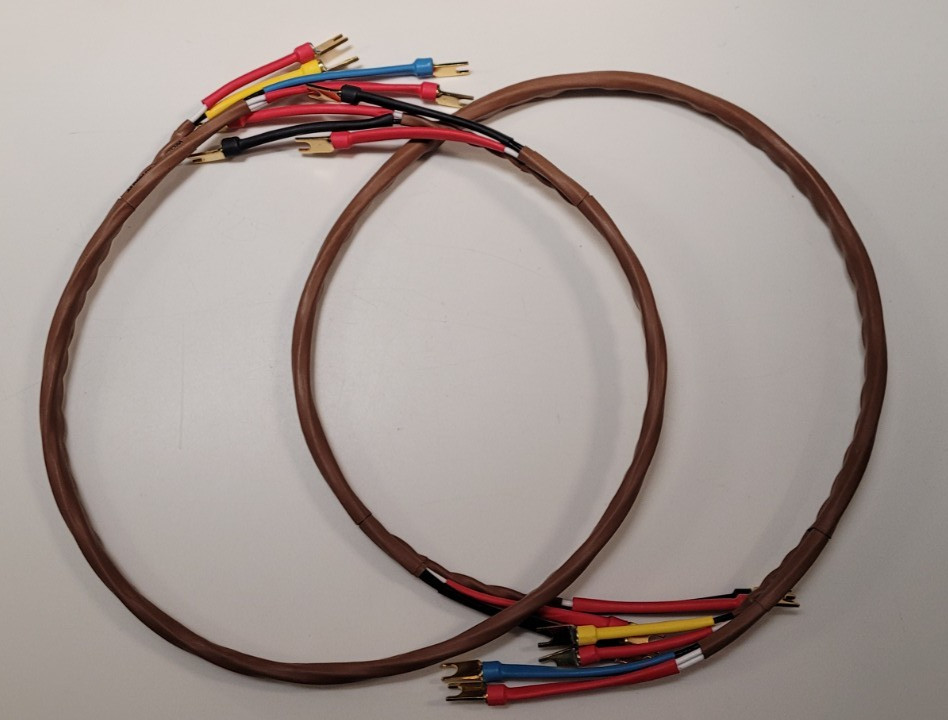 Wilson Audio Duette Near Wall  speaker cables (Pair) **Open Box**