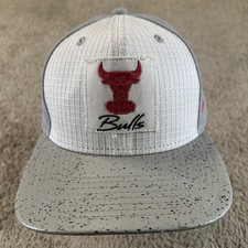 Chicago Bulls Hat Cap Snap Back Mens One Size Gray NBA Basketball New Era 9FIFTY