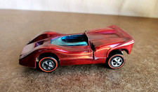 Vintage 1970 Hot Wheels MCLAREN M6A Spectraflame RED 1:64 6255 DIECAST HONG KONG