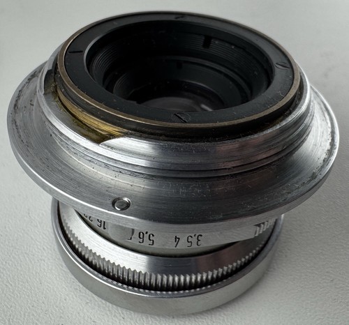 Vintage Leica 3,5 cm 35 mm f/3,5 Summaron M39 LTM copriobiettivo custodia a bolle Leitz - Foto 15 di 18