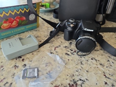 Canon Power shot SX510 HS 12.1 MP Camera Wifi Case Charger
