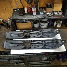 2006-2020 Polaris Rush IQ Fusion Indy Switchback gripper skis with loops 1822889