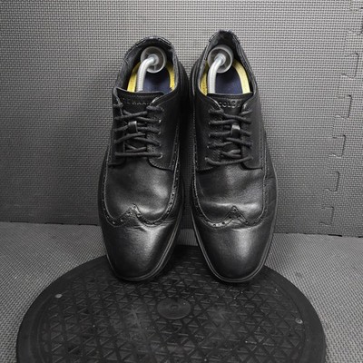 Cole Haan Shoes Mens Size 11.5M Black Leather Wingtip Brogue  display picture 1