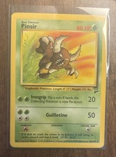 Pokémon Pinsir Jungle 9/64 Common NM Near Mint Base Set