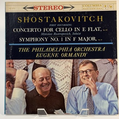 SHOSTAKOVITCH Concerto for Cello in E Flat / Columbia Masterworks MS 6124