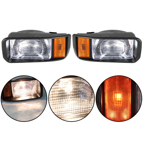Driver/Passenger Headlights For Club Car DS Factory Size 93+ 101988001 101988002 - Picture 2 of 8