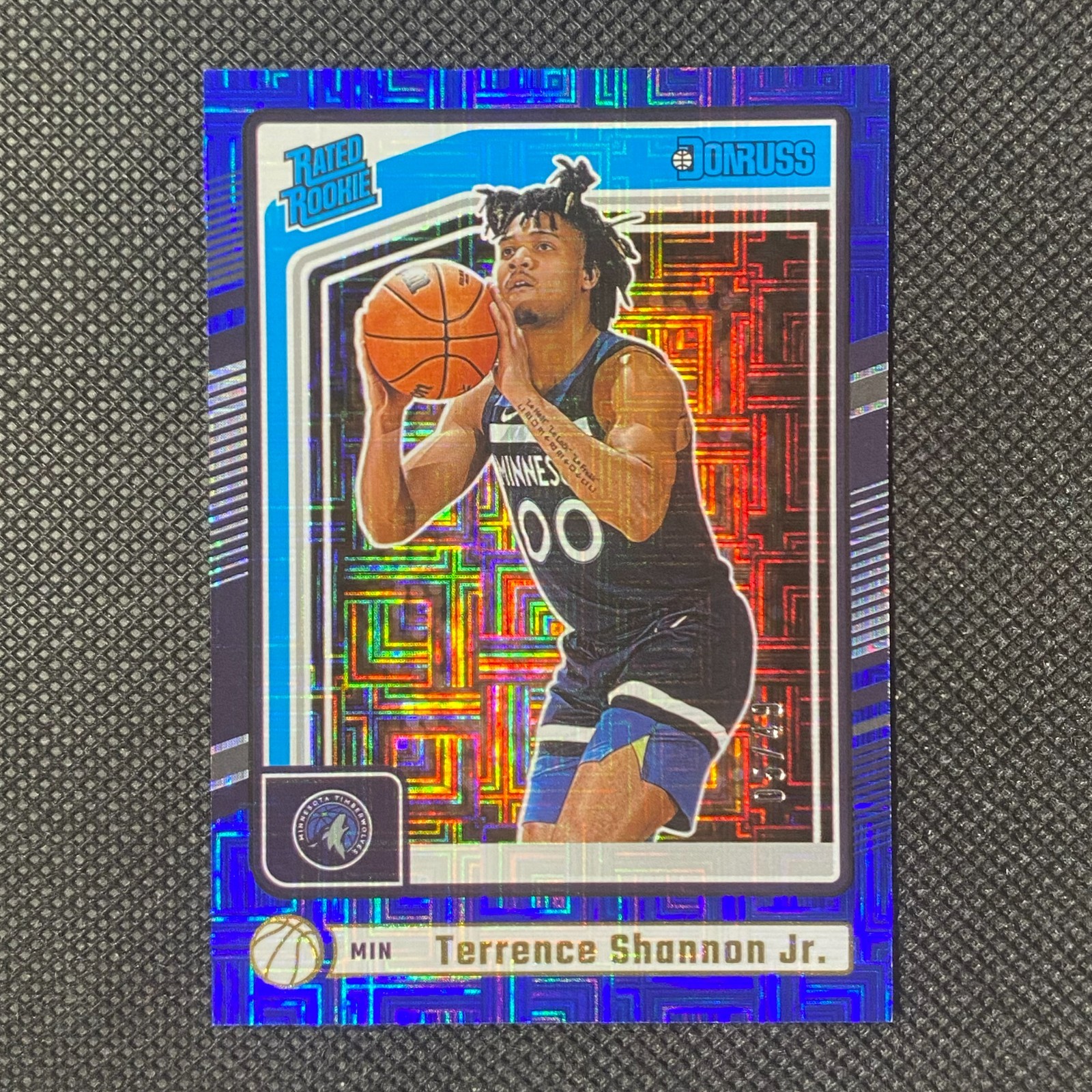 2024-25 Panini Donruss #226 Terrence Shannon Jr. Rated Rookie Choice Blue RC /49