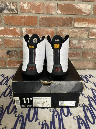Size 11.5 - Jordan 12 Retro Taxi 2013 Preowned Original Box 130690 125 - Picture 4 of 7