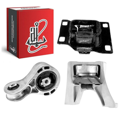 ANCHOR 3pc Automatic Transmission Mount Kit Fits 2008-2011 Ford Focus