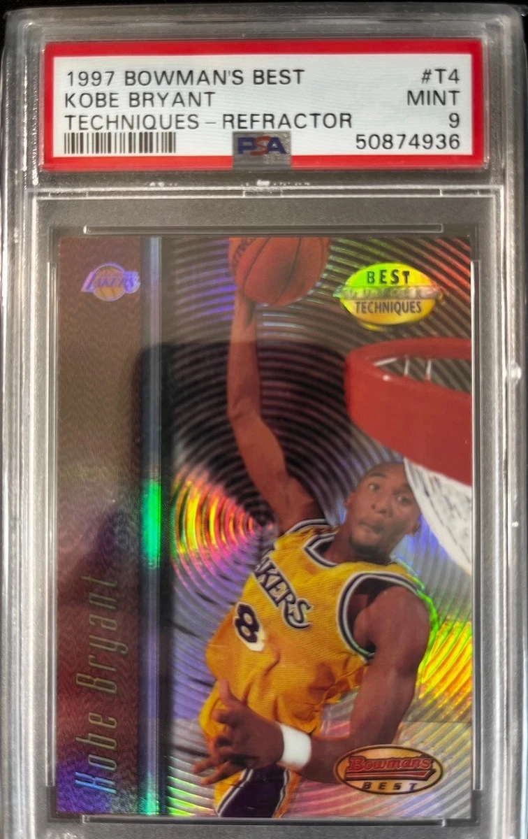Bowman Kobe Bryant Basketball 1997-98 Season Sports Trading Cards