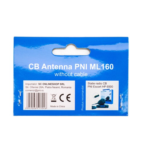 Antenne CB PNI ML160, longueur 145 cm, 26-30 MHz, 600W, sans fil - Zdjęcie 5 z 6