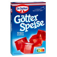 Dr Oetker Götterspeise Jello Raspberry | 2X 13.4g