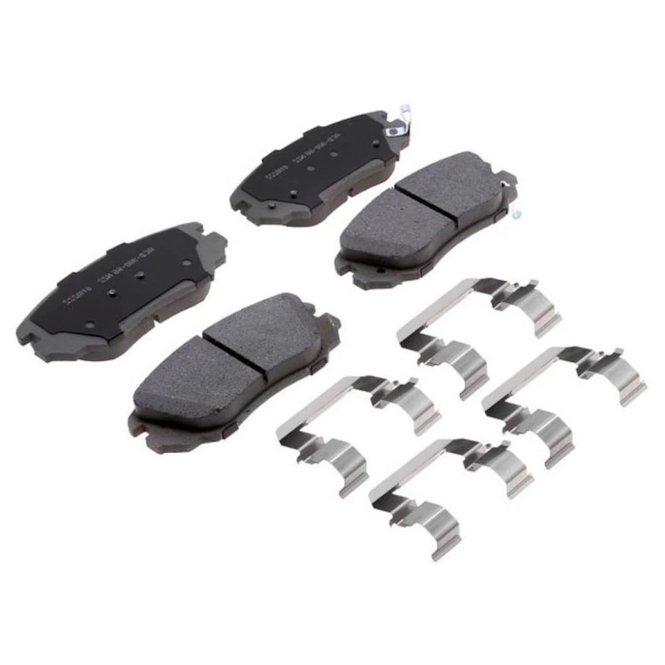 Подлинные передние дисковые тормозные колодки ACDelco для GMC Terrain 2010-2017 | с прорезями 4 колодки - Изображение 2 из 4