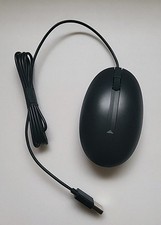 HP Wired Desktop 320M Mouse Model HAS-P009M Black