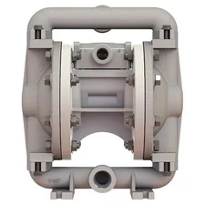 Versa-Matic E5ap2r229c Double Diaphragm Pump, Aluminum, Air Operated, Buna N,