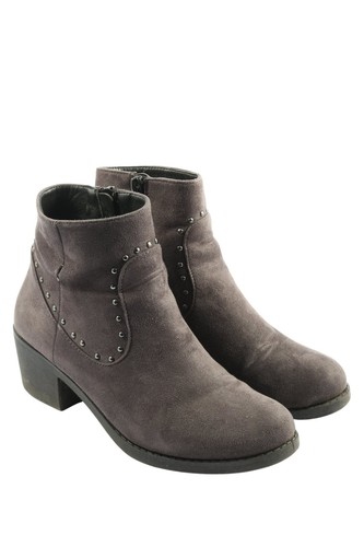 GRACELAND Botas con cremallera Mujeres Talla EU 36 gris claro look casual - Imagen 3 de 5