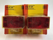 (2) Peterson V451L Red Incandescent Submersible Combination Trailer Tail Light