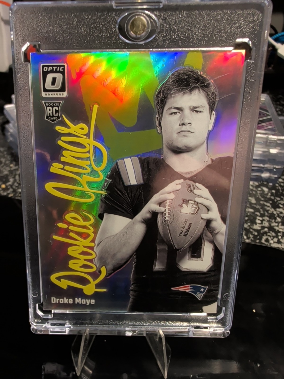 2024 Panini Donruss Optic - Rookie Kings Drake Maye #3 (RC) Clean