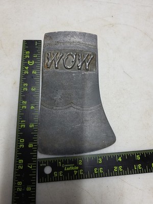 axe head single bit stamped WOW Parade Aluminum Vintage